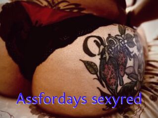 Assfordays_sexyred