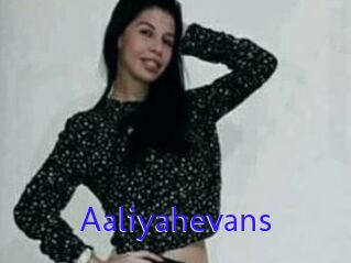 Aaliyahevans