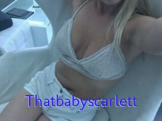 Thatbabyscarlett