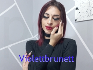 Violettbrunett